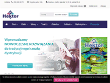 Tablet Screenshot of hektor.pl